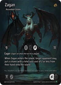 Zagan (Full Art) - Genesis [Kickstarter] - Kryptik TCG card