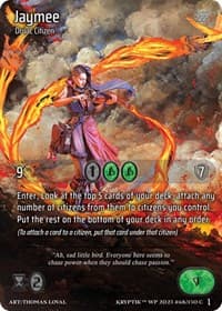 Jaymee (Cosmo Foil) - Wicked Prophecy [Wave 1] - Kryptik TCG card