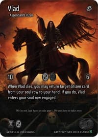 Vlad (Full Art) - Genesis [Kickstarter] - Kryptik TCG card
