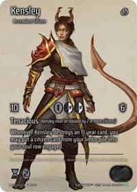 Kensley (Full Art) - Genesis [Kickstarter] - Kryptik TCG card