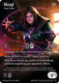 Muugl (Cosmo Foil) - Wicked Prophecy [Wave 1] - Kryptik TCG card