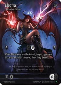 Electra (Full Art) - Genesis [Kickstarter] - Kryptik TCG card