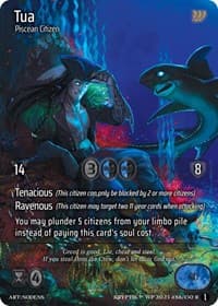 Tua (Cosmo Foil) - Wicked Prophecy [Wave 1] - Kryptik TCG card