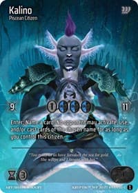 Kalino (Cosmo Foil) - Wicked Prophecy [Wave 1] - Kryptik TCG card