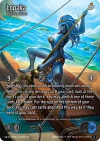 Lopaka (Cosmo Foil) - Wicked Prophecy [Wave 1] - Kryptik TCG card