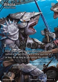 Wikolia (Cosmo Foil) - Wicked Prophecy [Wave 1] - Kryptik TCG card