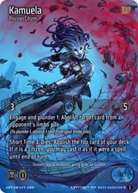 Kamuela (Cosmo Foil) - Wicked Prophecy [Wave 1] - Kryptik TCG card