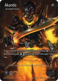 Akando (Full Art) - Genesis [Kickstarter] - Kryptik TCG card