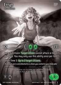 Erryn (Cosmo Foil) - Wicked Prophecy [Wave 1] (eBay Gen Con Exclusive) - Kryptik TCG card