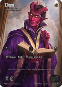 Eligor (Full Art) - Genesis [Kickstarter] - Kryptik TCG card