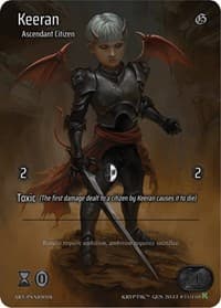 Keeran (Full Art) - Genesis [Kickstarter] - Kryptik TCG card