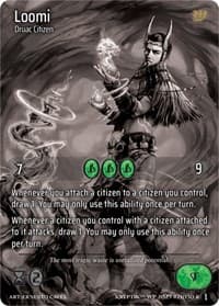 Loomi (Cosmo Foil) - Wicked Prophecy [Wave 1] (eBay Gen Con Exclusive) - Kryptik TCG card