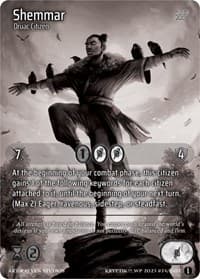 Shemmar (Cosmo Foil) - Wicked Prophecy [Wave 1] (eBay Gen Con Exclusive) - Kryptik TCG card