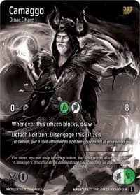 Camaggo (Cosmo Foil) - Wicked Prophecy [Wave 1] (eBay Gen Con Exclusive) - Kryptik TCG card