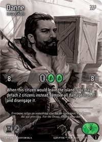 Danne (Cosmo Foil) - Wicked Prophecy [Wave 1] (eBay Gen Con Exclusive) - Kryptik TCG card