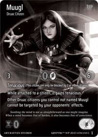 Muugl (Cosmo Foil) - Wicked Prophecy [Wave 1] (eBay Gen Con Exclusive) - Kryptik TCG card