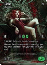 Pasha (Full Art) - Genesis [Kickstarter] - Kryptik TCG card