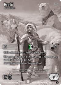 Beeki (Cosmo Foil) - Wicked Prophecy [Wave 1] (eBay Gen Con Exclusive) - Kryptik TCG card