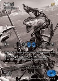 Aolani (Cosmo Foil) - Wicked Prophecy [Wave 1] (eBay Gen Con Exclusive) - Kryptik TCG card