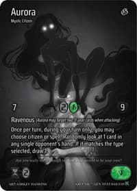 Aurora (Full Art) - Genesis [Kickstarter] - Kryptik TCG card