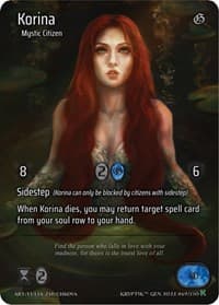 Korina (Full Art) - Genesis [Kickstarter] - Kryptik TCG card