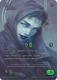 Rhea (Full Art) - Genesis [Kickstarter] - Kryptik TCG card
