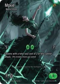 Moxie (Full Art) - Genesis [Kickstarter] - Kryptik TCG card