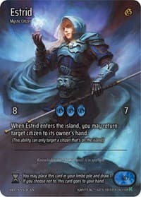 Estrid (Full Art) - Genesis [Kickstarter] - Kryptik TCG card