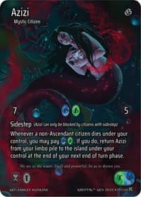Azizi (Full Art) - Genesis [Kickstarter] - Kryptik TCG card