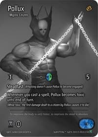 Pollux (Full Art) - Genesis [Kickstarter] - Kryptik TCG card