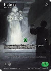 Fredonia (Full Art) - Genesis [Kickstarter] - Kryptik TCG card