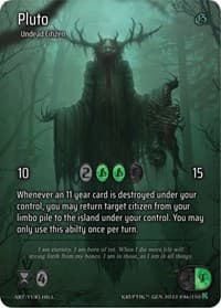 Pluto (Full Art) - Genesis [Kickstarter] - Kryptik TCG card
