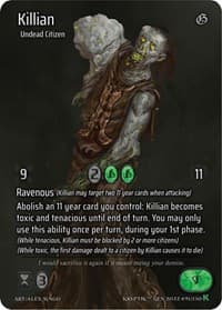 Killian (Full Art) - Genesis [Kickstarter] - Kryptik TCG card