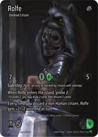 Rolfe (Full Art) - Genesis [Kickstarter] - Kryptik TCG card
