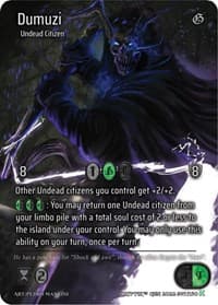 Dumuzi (Full Art) - Genesis [Kickstarter] - Kryptik TCG card