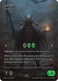 Lichen (Full Art) - Genesis [Kickstarter] - Kryptik TCG card