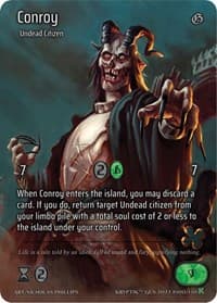 Conroy (Full Art) - Genesis [Kickstarter] - Kryptik TCG card