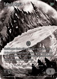 Tabula Rasa (Cosmo Foil) - Wicked Prophecy [Wave 1] (eBay Gen Con Exclusive) - Kryptik TCG card
