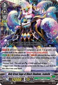 Holy Great Sage of Black Shadows, Isabelle - D-PV01: History Collection - Cardfight Vanguard card