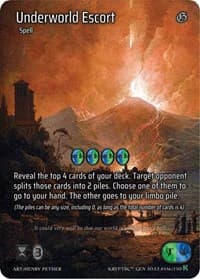 Underworld Escort (Full Art) - Genesis [Kickstarter] - Kryptik TCG card
