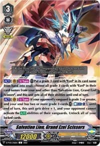 Salvation Lion, Grand Ezel Scissors - D-PV01: History Collection - Cardfight Vanguard card
