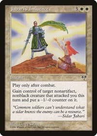 Jabari's Influence - Mirage - Magic: The Gathering card