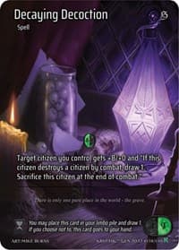 Decaying Decoction (Full Art) - Genesis [Kickstarter] - Kryptik TCG card