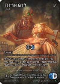 Feather Graft (Full Art) - Genesis [Kickstarter] - Kryptik TCG card