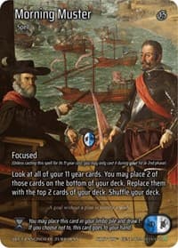 Morning Muster (Full Art) - Genesis [Kickstarter] - Kryptik TCG card