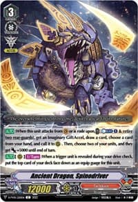 Ancient Dragon, Spinodriver - D-PV01: History Collection - Cardfight Vanguard card
