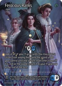 Ferocious Ranks (Full Art) - Genesis [Kickstarter] - Kryptik TCG card