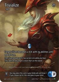 Trivialize (Full Art) - Genesis [Kickstarter] - Kryptik TCG card