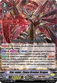 Star-vader, Chaos Breaker Dragon - D-PV01: History Collection - Cardfight Vanguard card