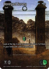 Boneyard Survey (Full Art) - Genesis [Kickstarter] - Kryptik TCG card
